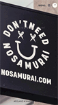 Mobile Screenshot of nosamurai.com